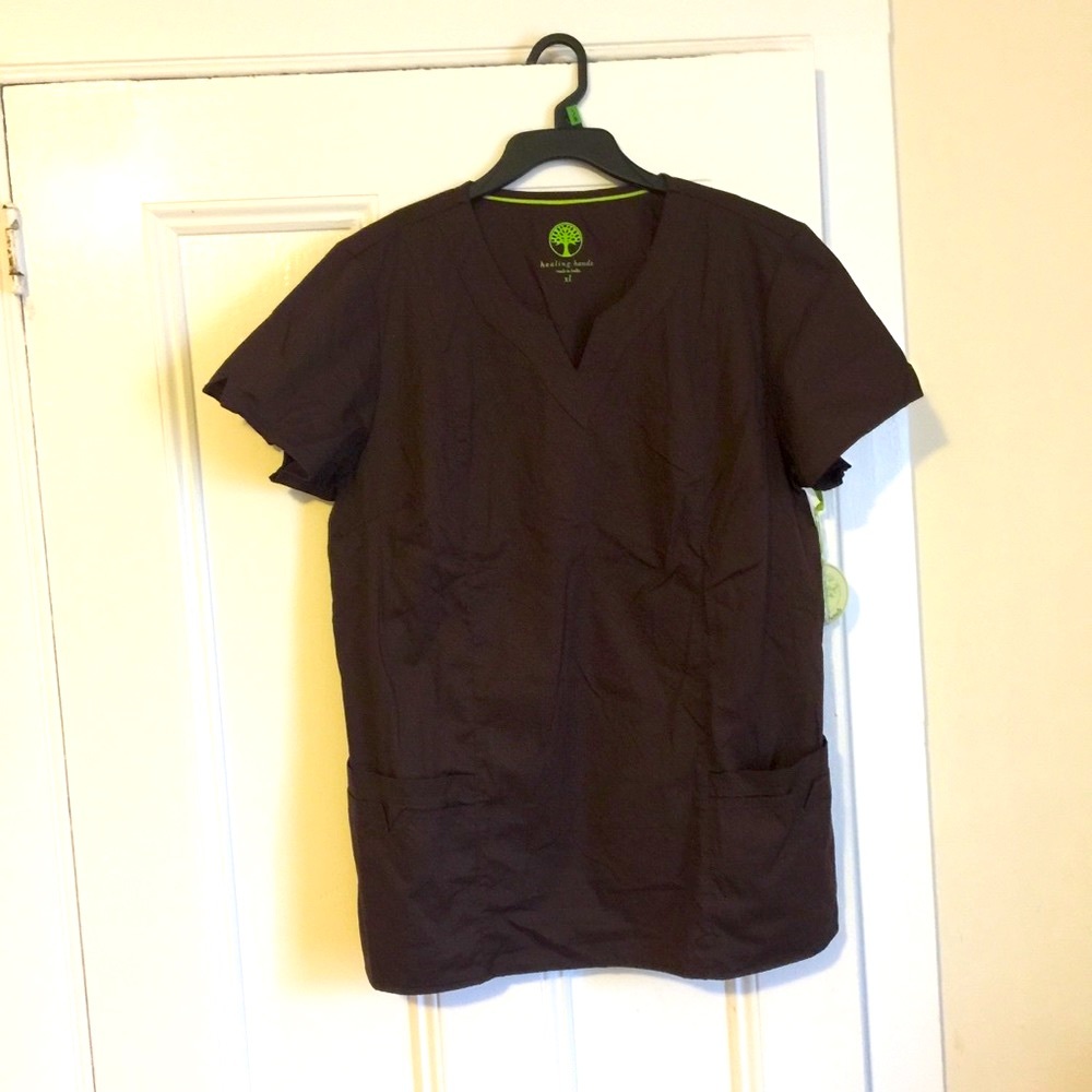 2pkt chocolate healing hands Mara Top